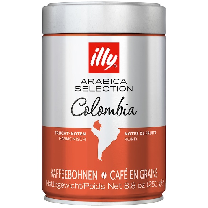 Cafea boabe illy Arabica Selection Columbia