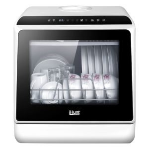 Masina de spalat vase compacta iHunt Bro Dishwasher, 45 cm