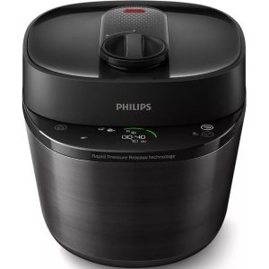 MultiCooker Philips HD2151 40 All-in-One cu gatire sub presiune, 1000W, capacitate 5l